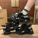Ins Korean Style New Dad For Women 2025 Spring Student Running Sports Thick Sole Height Increasing Casual Shoes FB7703_vogvips.com
