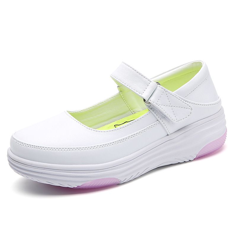 Nurse Shoes Women's Breathable Soft Soles Non-slip And Odor-proof Thick Soles Medical Work Shoes_vogvips.com