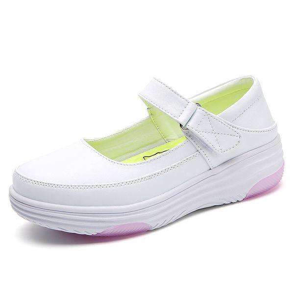 Nurse Shoes Women's Breathable Soft Soles Non-slip And Odor-proof Thick Soles Medical Work Shoes_vogvips.com