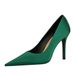 3391-6 European And American Style Fashion Simple Ultra High Heel Stiletto Shallow Mouth Pointed Toe Sexy Nightclub_vogvips.com