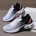 Autumn 2026 Model Manufacturer High Elastic Flyknit Men's Air Cushion Soft Sole Sports Shoes Wholesale Cross-Border_vogvips.com