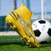 High Gang Long Short Broken Nail Football Primary And Secondary School Students Leather Training Shoes For Youth Sports_vogvips.com