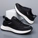2026 New Spring Model Mesh Breathable Non-Slip Casual Shoes Flyknit Men's Hollow Running Sneakers_vogvips.com