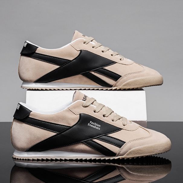 Men's Lightweight Breathable Sports And Casual Shoes Trendy Antique Work Shoes Wear-Resistant Versatile Autumn Footwear A06_vogvips.com