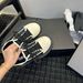2026 Plate Cross Flower Top New Low-top Cowhide Canvas Thick Sole Height-increasing Lace-up Casual Color-blocking Chunky_vogvips.com
