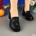 Retro Ladies' Loafers 2025 Autumn New Popular British Style Leather Soft Sole Comfortable Women's Shoes_vogvips.com