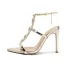 Equal Elegant Crystal Butterfly Knot Ankle Strap Sandals For Women Open Toe Thin High Heels Party_vogvips.com