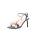 Women's Shoes toe sandals for women with appliques, one word buckle, stiletto denim high heels, French style, versatile and high end_vogvips.com