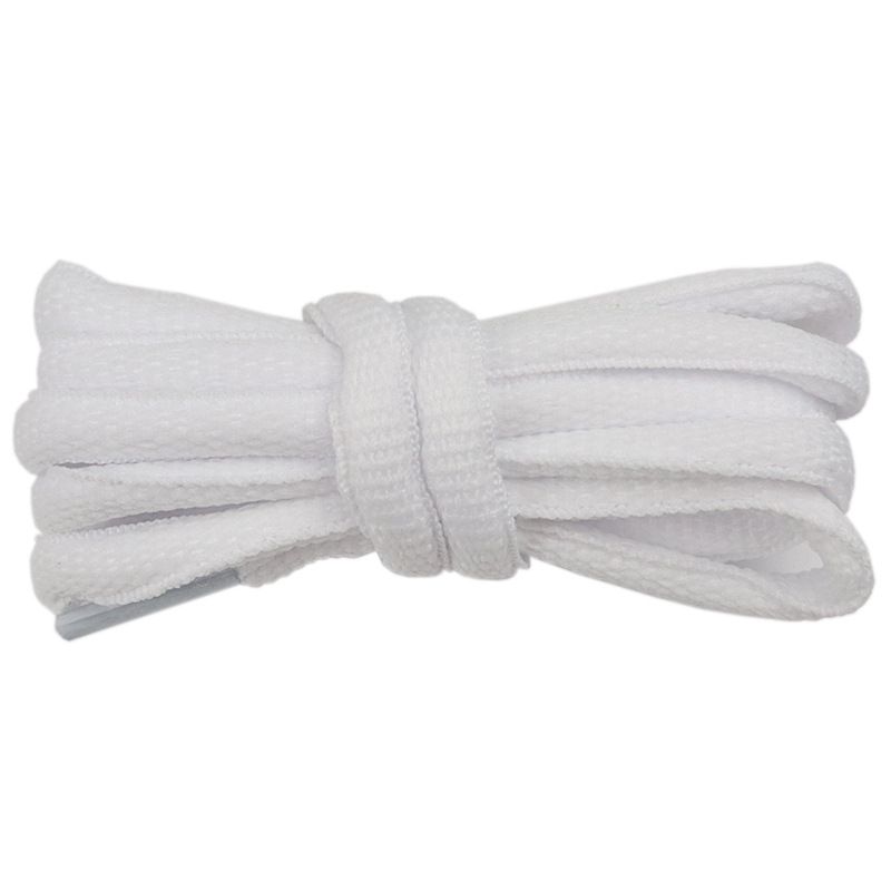 Polyester Semi-circle Solid Color With Width 8.5mm Core Shoelaces Children's Shoes Small White Shoes Sneakers Board Shoe Rope_vogvips.com