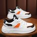 Spring New Breathable Little White Men's Fashion Versatile Thick Sole Sports Casual Board Shoes_vogvips.com