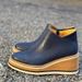 Women's Casual Round Toe Chunky Heel Ankle Boots With Side Zipper - PU Synthetic Leather, Low Cut, Slip-Resistant Rubber Sole_vogvips.com