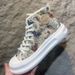 Authentic Product 1:1 INS Trend Fashion High-Top Canvas Shoes New Men's Versatile Thick-Soled Lace-Up Printed Mid-Top Casual Sneakers_vogvips.com