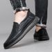 Suitable For All Seasons New Spring Business Casual Leather Loafers British Style Men's Trendy Lazy Shoes_vogvips.com