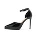MTX 1088-19 Closed Hollow Velvet Waterproof Platform Sandals For Women 2025 Summer New Pointed Toe Stiletto High Heels_vogvips.com