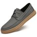 Color Polish Men's Casual Matte Board Shoes One-pedal Loafers Sports Single Shoes Men's Shoes Retro Leather Shoes Men's_vogvips.com