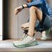 Men's Shoes Korean Version Of Thickened Cotton Shoes Plus Velvet Warm Women's Shoes Heightened Thick-soled Dad Shoes Non-slip_vogvips.com