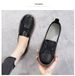 Genuine Leather White Sneakers For 2026 New Spring Summer Versatile Slip-On Soft Sole Pregnant Women Casual Shallow_vogvips.com