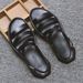 2024 Summer New Men's Sandals, Toe-exposing, Korean Style, Casual, Beach, Roman Trend Men's Slippers_vogvips.com