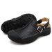 TerraStride Leather Sandals Large Size Closed Toe New Summer Men's Slippers Casual_vogvips.com