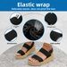 New Summer Women's Sandals Non-slip Thick-soled Slope Bottom Heightening Fashionable Versatile Woven Belt Roman Sandals_vogvips.com