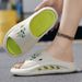 New EVA Thick Soled Set With Color Lining, Straight Drag Quality Basketball Sports Slippers_vogvips.com