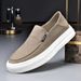 Fashion Designer New Net Thick Soled Man Canvas Shoes Spring Autumn Fashion Retro Slip-on Breathable Lightweight Outdoor Men's Sneakers_vogvips.com