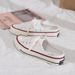 Spring/Summer New Ins Trendy Half Drag Canvas Shoes For Women, Hong Kong Flavor Lazy Student Korean Edition, Single_vogvips.com