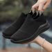 Autumn New Couple Flying Woven Socks Mouth Mesh Fashion Casual Sports Women's Running Shoes_vogvips.com