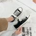 1970'S Canvas Women's Spring/Summer New Student Korean Edition Ulzzang Harajuku Taro Purple Board Shoes Trend_vogvips.com