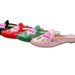 Slipp With Pointed Tips, Fashionable And Embroidered One Legged Casual Women's Fabric Slipp, Sandals, Summer_vogvips.com