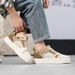 Men’s Lightweight Spring Summer Sneakers With Breathable Mesh Upper, Round Toe, Low-Heel Rubber-Plastic Sole, Lace-Up Casual Skate Style_vogvips.com