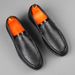 Men's Shoes Round Head Foot Cover Soft Sole Dad Shoes Lazy Casual_vogvips.com