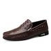 Men's Business Fashion Trendy Shoes, Loafers, Cross-border Large Size Men's Casual Leather Shoes_vogvips.com