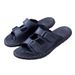 Euro Step Summer Men's Slippers Non-Slip Magic Tape Fashion Sandals 2025 New Outdoor Soft Sole One-Word Shoes For Men_vogvips.com