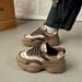 Women's Sneakers 2026 New Model Spring And Autumn Running Versatile Casual Thick-soled Height-increasing Dad Shoes For_vogvips.com
