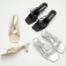 2025 Summer New French Style Gold High For Women, Elegant Thin Strap Mid Heel Open Toe Sandals_vogvips.com