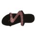 New Flat Flip Flops Women's Beach Rhinestone Sandals Women_vogvips.com
