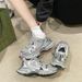 Height Increasing Wear-Resistant Dad 2025 Winter New Silver Breathable Versatile Lightweight Sports Casual Shoes For_vogvips.com
