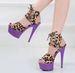Fashionable And Stylish Contrast Color Platform High Heel Party Sandals_vogvips.com