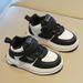 New Girls' Small White Shoes High Top Boys' Casual Board Shoes Soft Soled Baby Shoes_vogvips.com