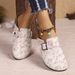 Summer New Style Flat Low Heel Floral Slip On Women's Casual Closed Toe Slip On, Export Style, Perfect For Matching Skirts_vogvips.com