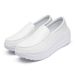 Women's Spring Genuine Leather Soft Outsole Work Female Black Swing Shoes Woman Plus Size Wedges Single Shoes2022_vogvips.com