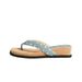 Flip-flops Women Wear 2026 New Versatile Korean Version Of Polka Dot Wedge Heel Thick-bottomed Holiday Wind Toe Cool Slippers In Summer_vogvips.com