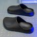 Couple's Baotou Slippers Waterproof Anti Slip Oil Proof Chef Shoes Summer New Men's And Women's Soft Sole Comfort Casual_vogvips.com