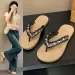 Hot Air Beach Slippers 2026 New Summer Flip Flops Fashionable Thick Soled Holiday Non Slip Clip On Shoes_vogvips.com