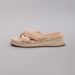 Women's Rope Wedge Platform Sandals Open Toe Casual Flat Comfortable Chunky Heel_vogvips.com