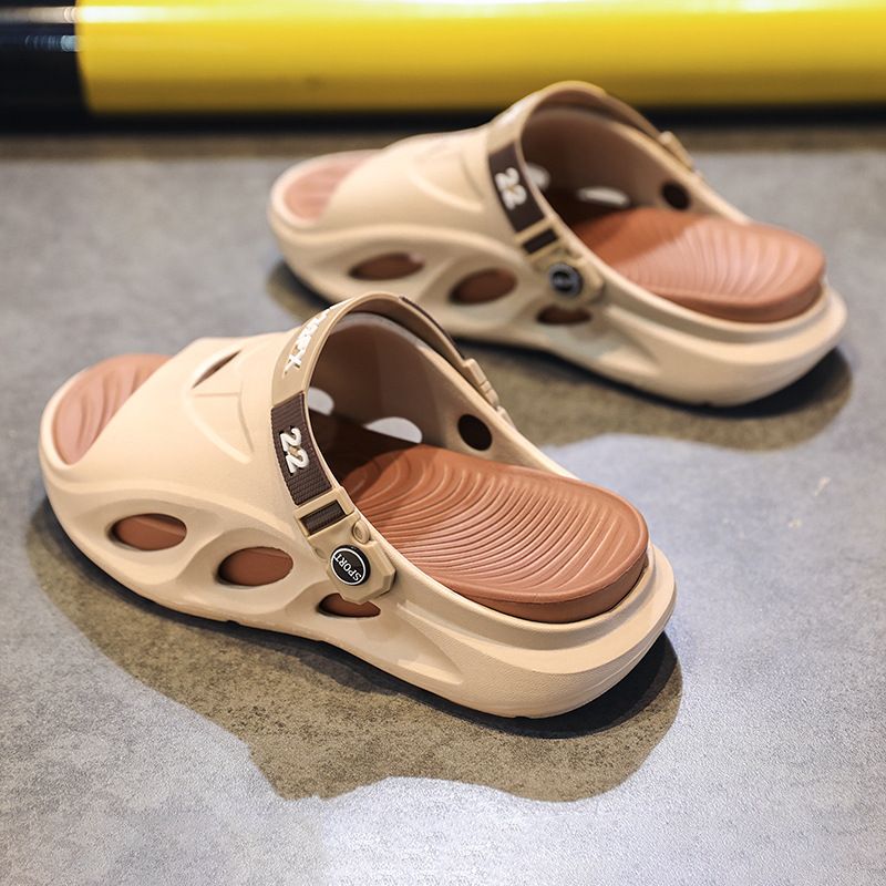 Men's Sandals Men's Beach Shoes Sneakers Men's Casual Student Flip-flops_vogvips.com