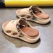 Men's Sandals Men's Beach Shoes Sneakers Men's Casual Student Flip-flops_vogvips.com