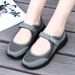 Summer Casual Soft Portable Sneakers Walking Flat Soles For Women Breathable Slip On White Shoes_vogvips.com