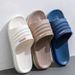 Comfortable House 2026 New Summer For Men Non-slip Bathroom Wear Men's Slippers Dark Blue Coffee_vogvips.com